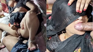 Sexy Desi Bhabhi Blowjob And Fucking | Viral MMS