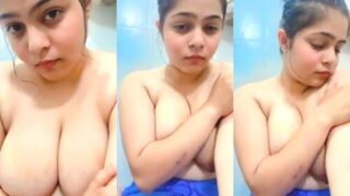 Desi Girl Shows Her Big Boobs | Viral MMS